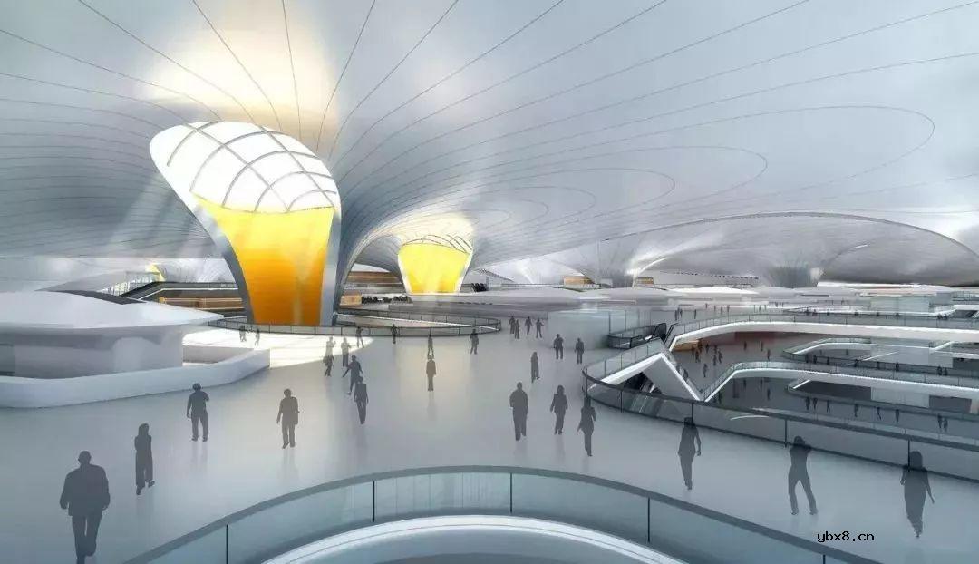 全球最大机场—北京新机场，科幻堪比外星人基地 