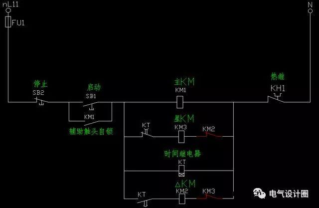 家电维修网手把手教你画三相异步电动机控制电路图 