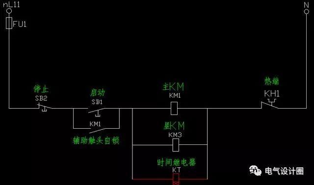 家电维修网手把手教你画三相异步电动机控制电路图 