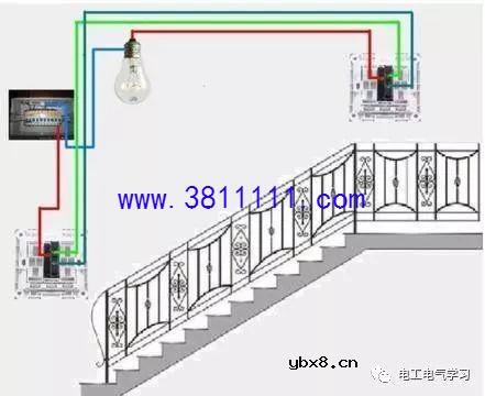 手把手教你各种开关接线、单控 双控 三控 四控开关，电工师傅不懂不行 
