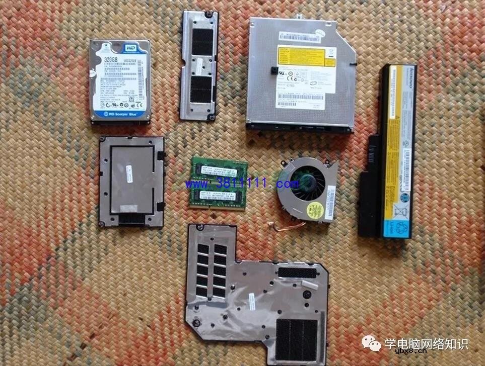 电脑硬件：机型V450联想笔记本拆机高清图解 