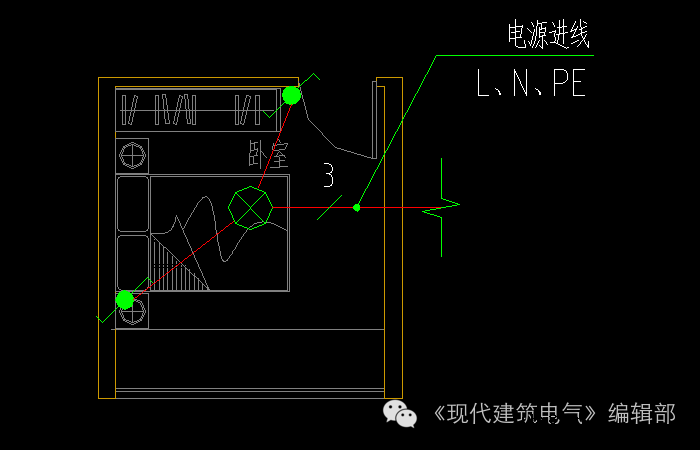 详解电气照明平面图如何确定导线根数 