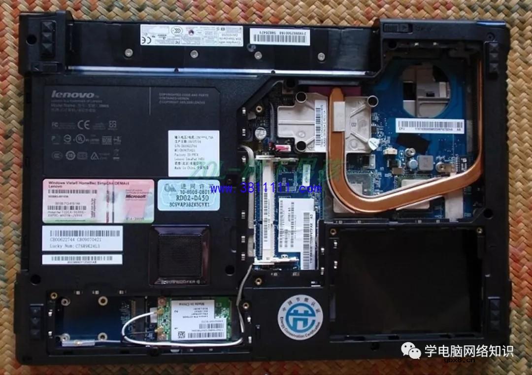 电脑硬件：机型V450联想笔记本拆机高清图解 