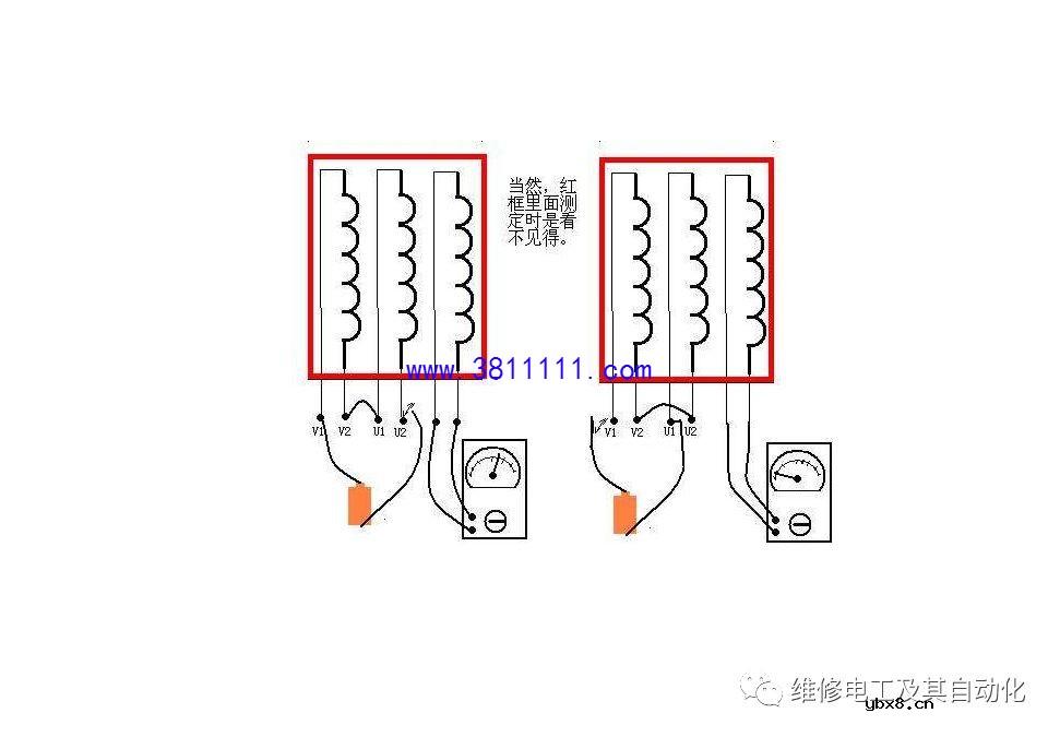 三相异步电动机的定子统组接错线怎么办？ 