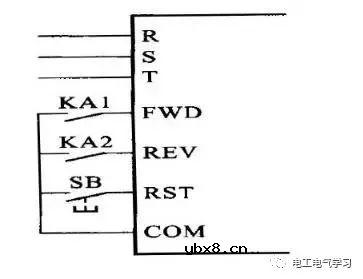 先从主电路与控制线路的接线开始学习变频器主电路的接线流程 