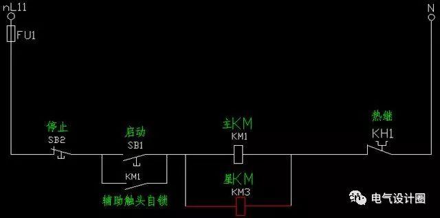 家电维修网手把手教你画三相异步电动机控制电路图 