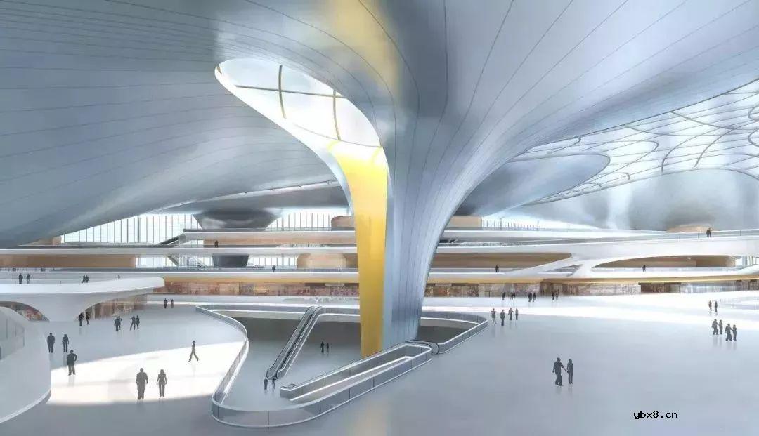 全球最大机场—北京新机场，科幻堪比外星人基地 