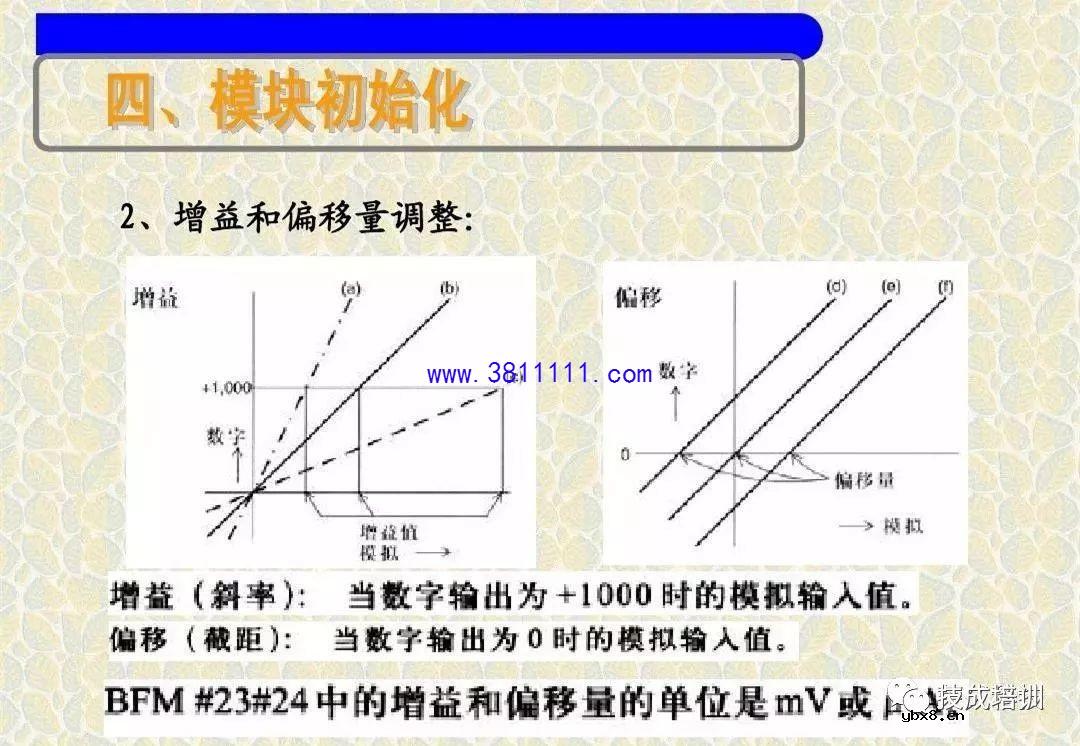 讲解关于三菱PLC模拟量模块接线控制和编程实例 