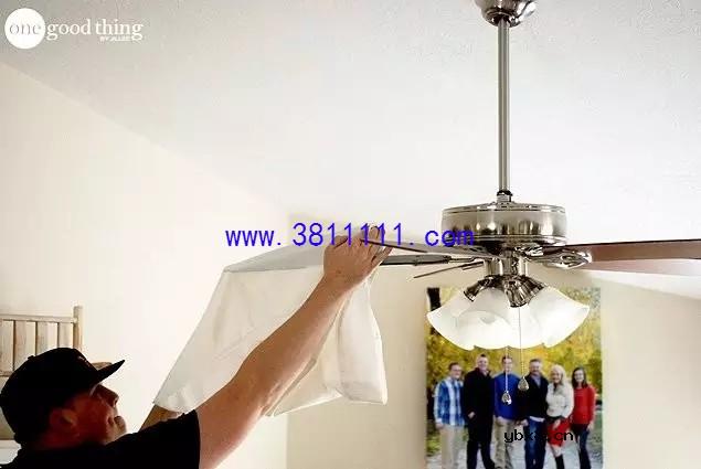 吊扇台扇落地扇空调的灰尘清洗方法大全 