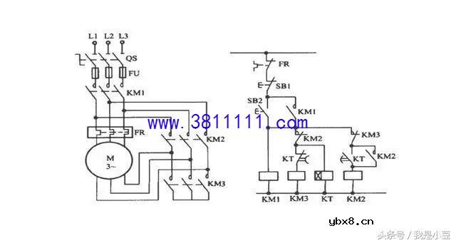我们看星三角降压启动是手动好还是自动好，老电工介绍3种最实用的接线方法 
