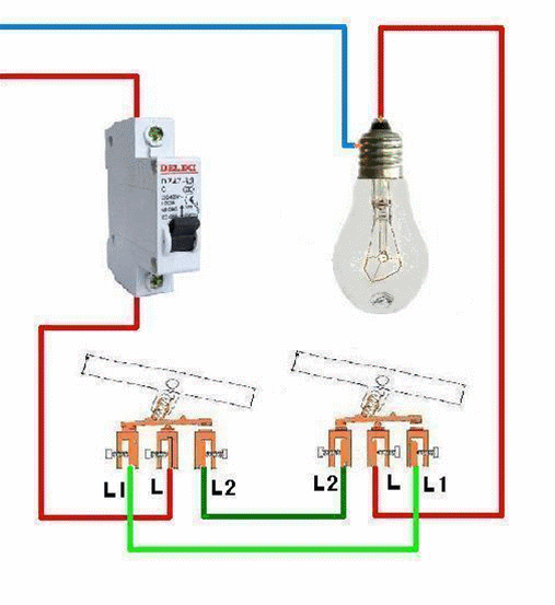 手把手教你各种开关接线、单控 双控 三控 四控开关，电工师傅不懂不行 