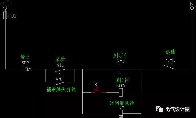 家电维修网手把手教你画三相异步电动机控制电路图 