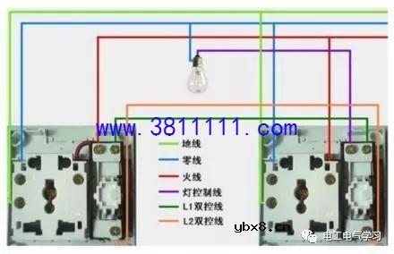 手把手教你各种开关接线、单控 双控 三控 四控开关，电工师傅不懂不行 