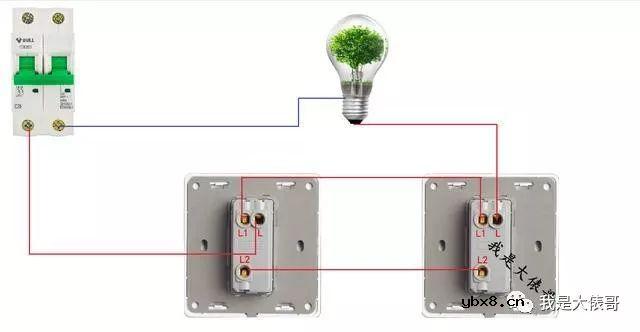 图解一灯单控、双控、三控、四控照明灯控制方法 