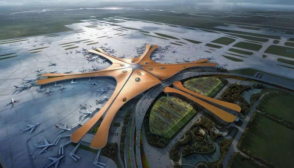 全球最大机场—北京新机场，科幻堪比外星人基地 