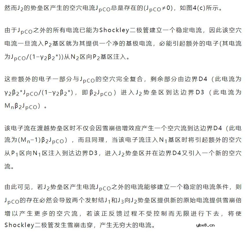 深入探讨对PNPN四层结构的晶闸管正向阻断过程的机理
