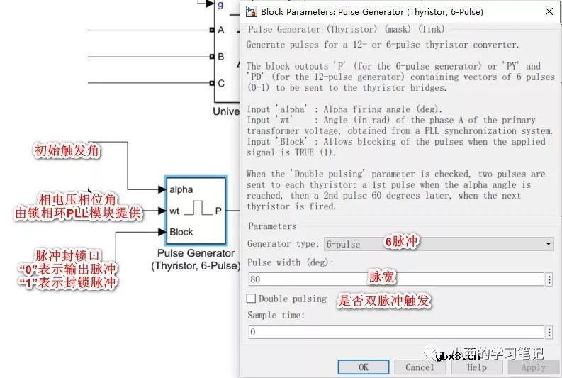 三相桥式全控整流电路仿真设计