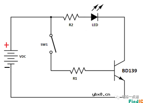 NPN晶体管BD139的用途和电路案例