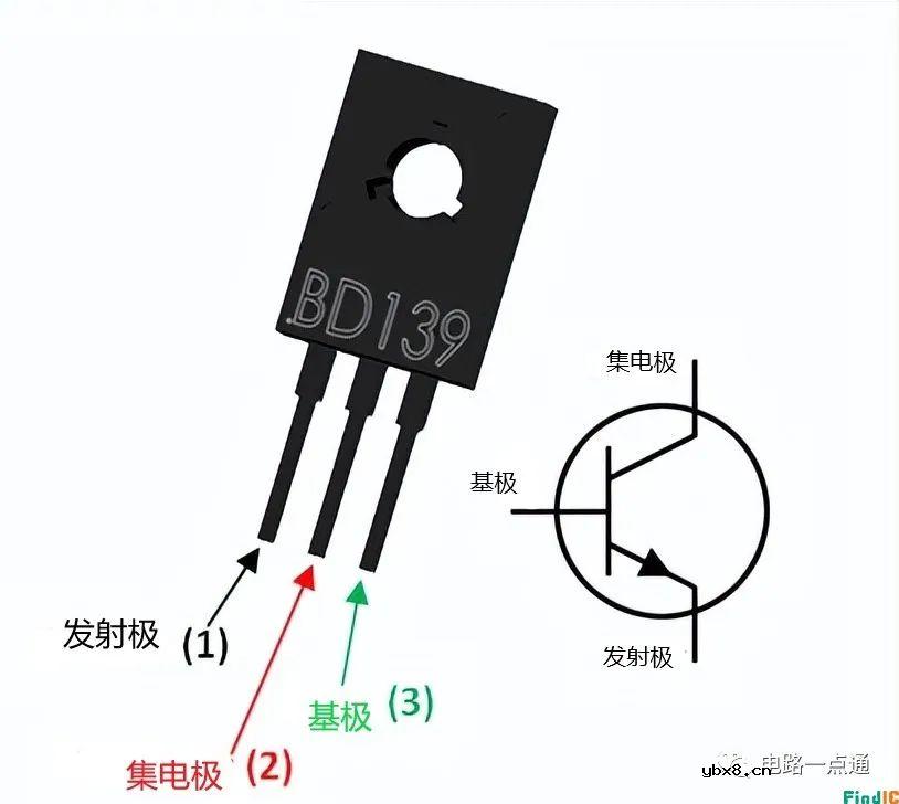 NPN晶体管BD139的用途和电路案例