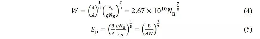 基于碰撞电离率的平行平面结及晶闸管研究