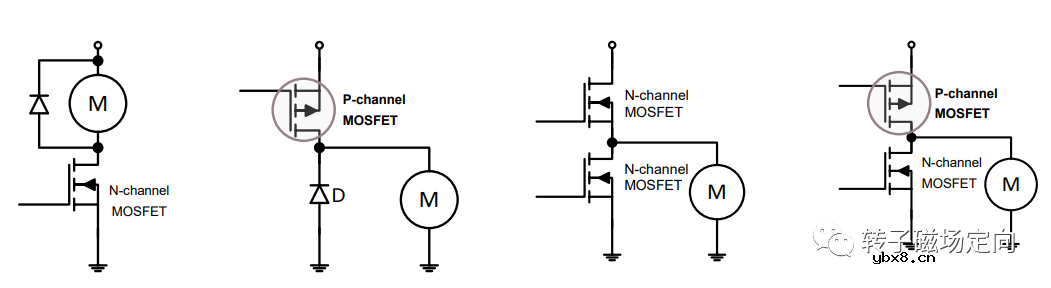 列举一些常见的PMOS管应用