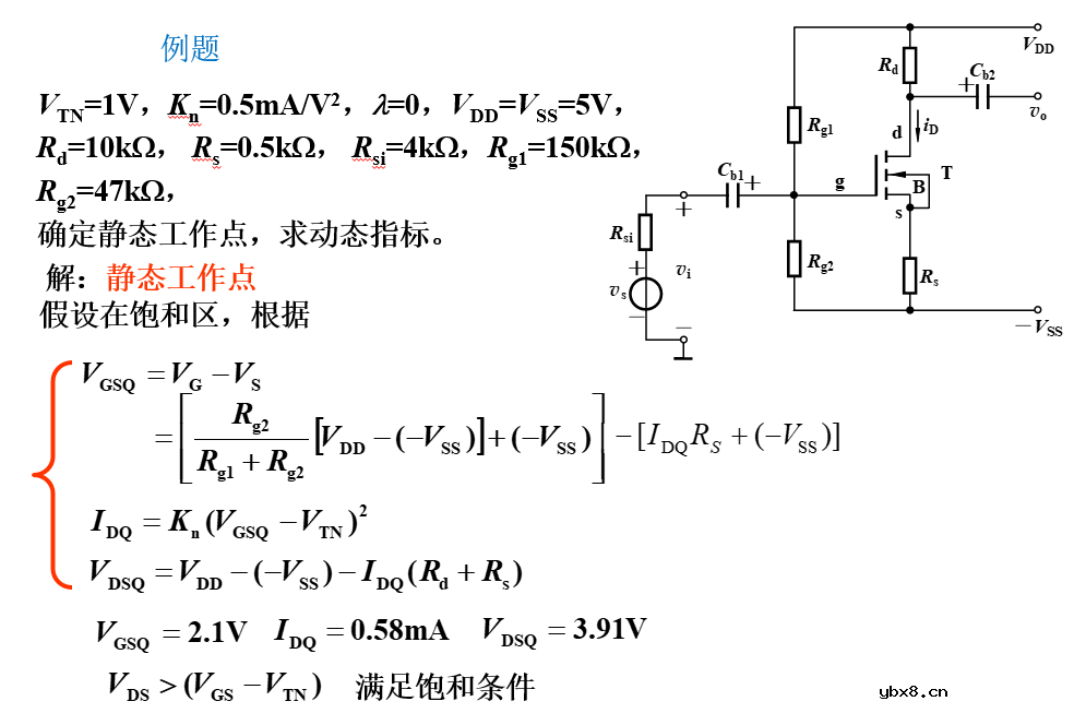 场效应管的分类 基本共源放大电路的组成及工作原理