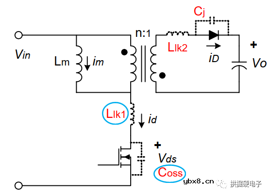 反激开关电源：RCD吸收电路