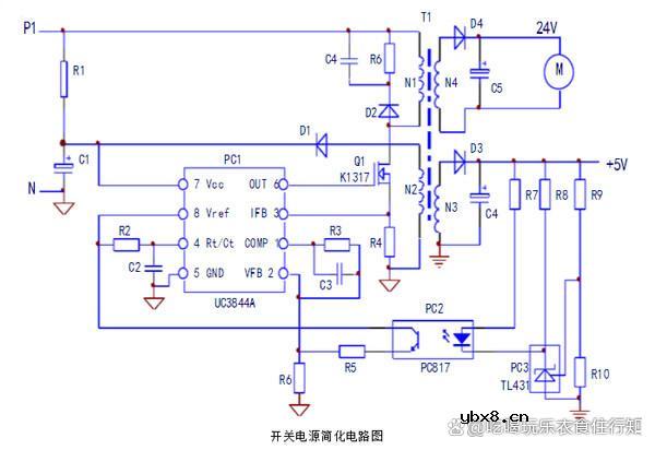 变频器开关电源故障 变频器开关电源电路图