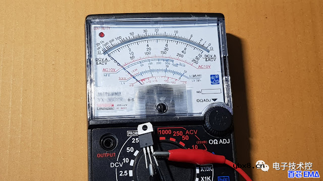 晶闸管(可控硅)极性的判断方法