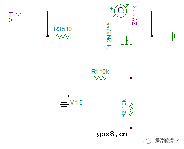 MOS管AB间电阻是多少？