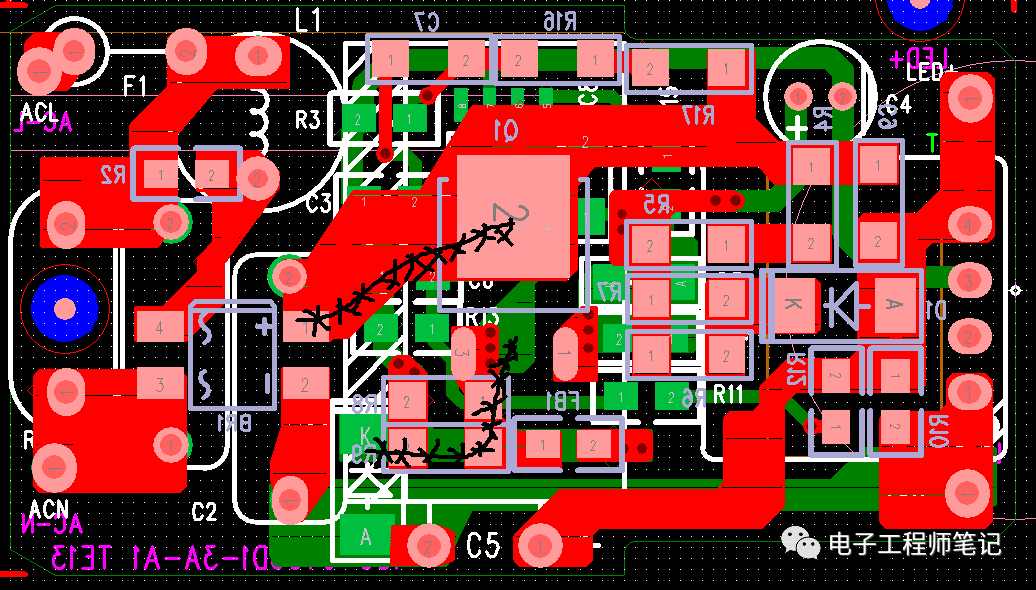 一个传导、辐射处理案例-Layout环路