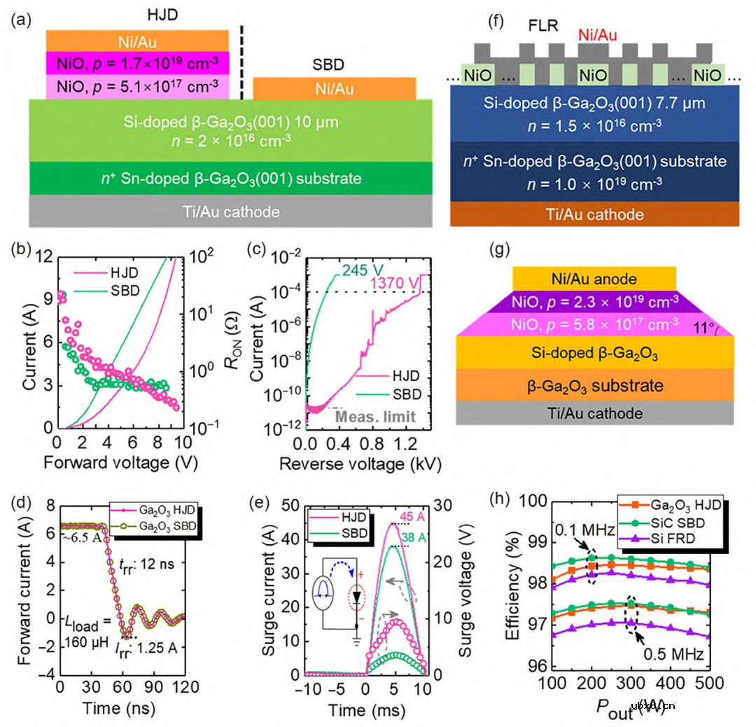 氧化镓异质集成和异质结功率晶体管研究