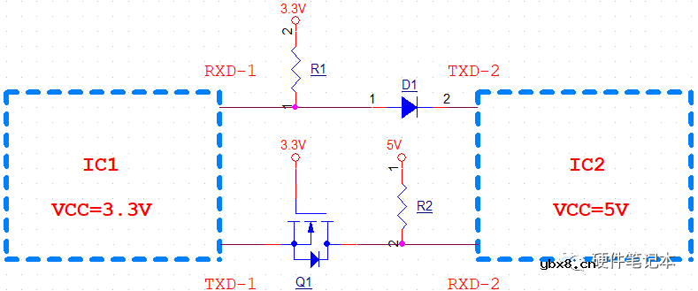 分享几个常用的电平转换电路