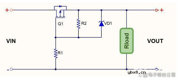 MOS管用作防反接的接法，理解了吗？