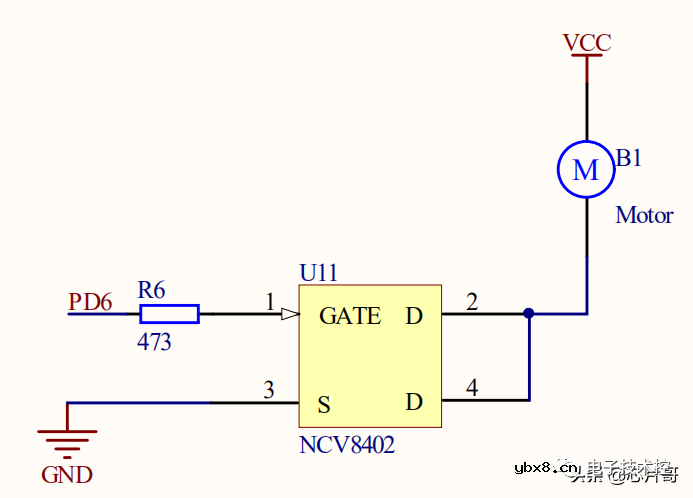 推荐一个低边开关驱动电路