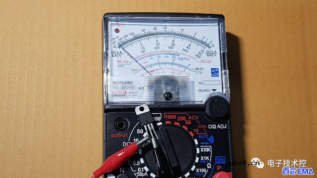 晶闸管(可控硅)极性的判断方法