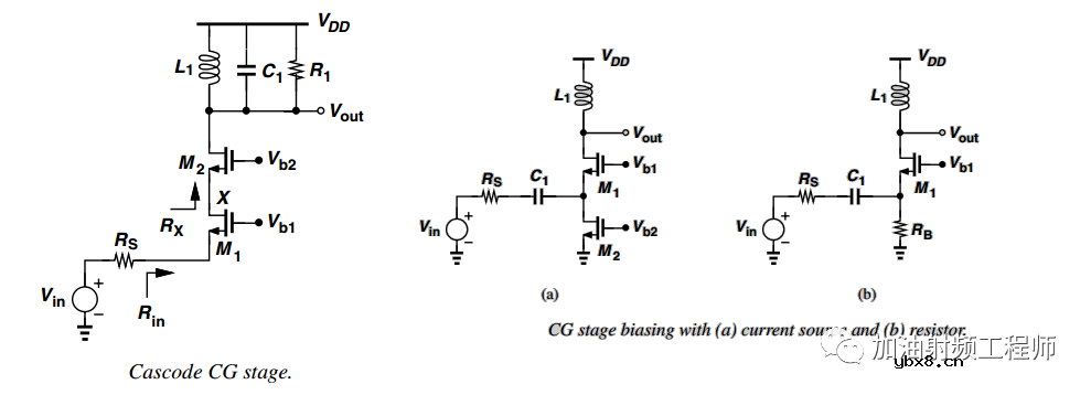 Cascode CG低噪放电路设计