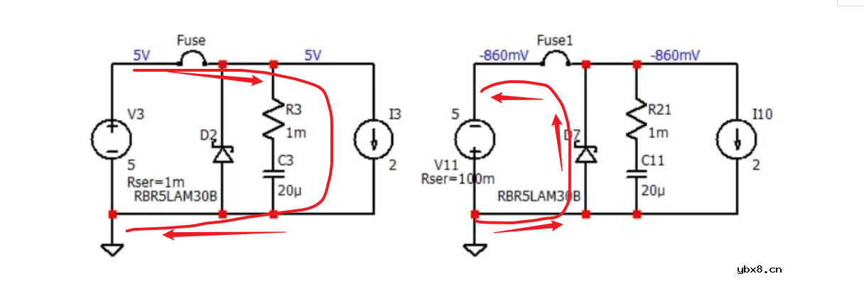 二极管与MOS管电路怎样防反接呢？