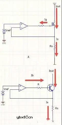 晶体管/场效应管/集成运放恒流源电路设计