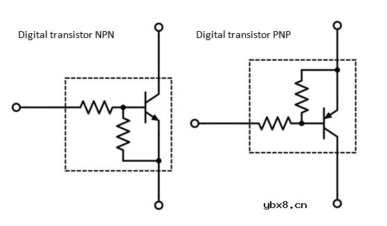 如何使用数字晶体管