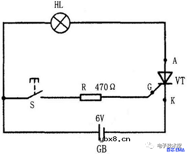 晶闸管(可控硅)极性的判断方法