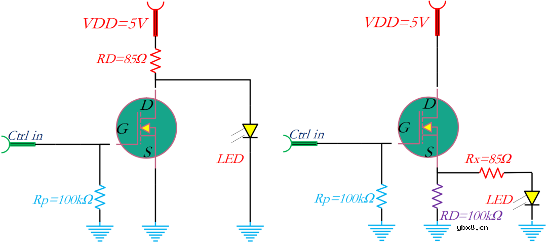 教你如何计算MOS管的开关电路（一）