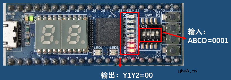 通过小脚丫FPGA核心开发板来进行门电路的设计