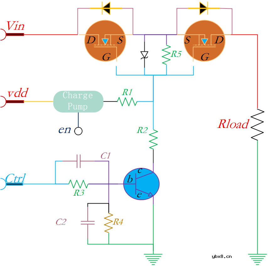 教你如何使用三极管BJT驱动MOS管