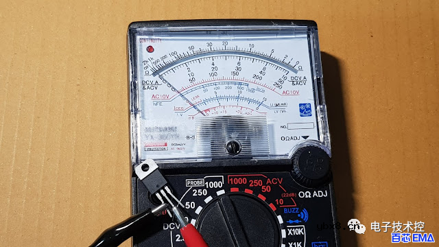 晶闸管(可控硅)极性的判断方法