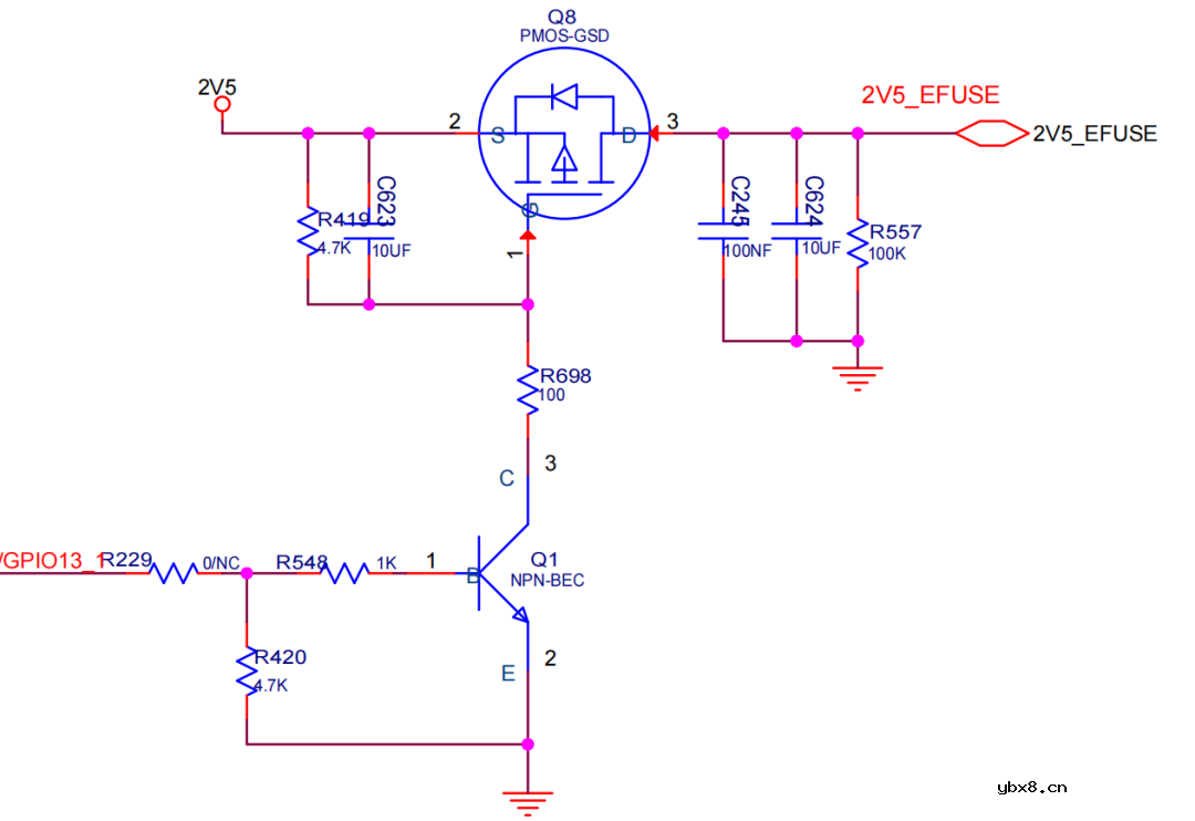 教你如何使用三极管BJT驱动MOS管