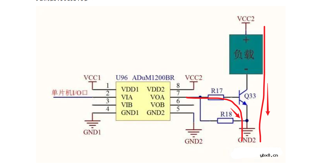 单片机引脚是如何控制负载大电流的呢？