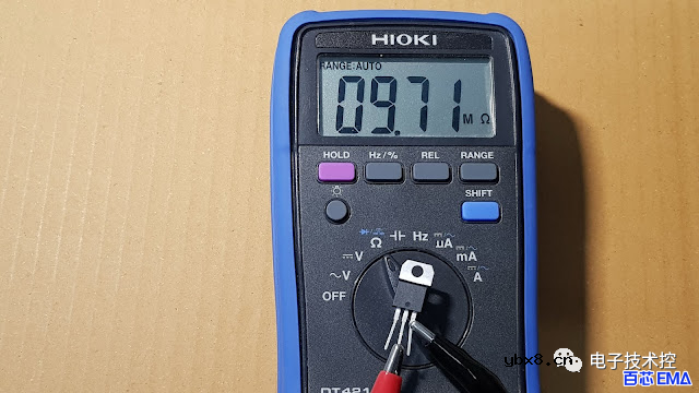 晶闸管(可控硅)极性的判断方法