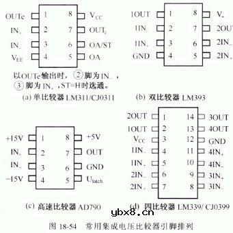 集成电压比较器