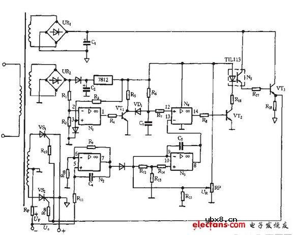 恒压源晶闸管控制电路